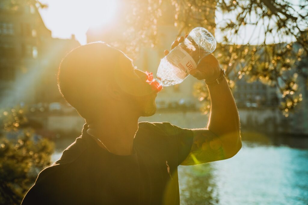 drink, liquid, water bottle
