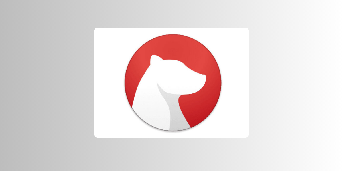 Bear note taking app